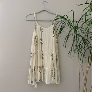 Boho Dress/swim cover up by Beach By Exist Size M